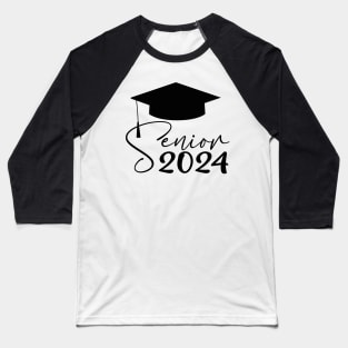 Senior 2024 funny Graduation Of High Middle School Baseball T-Shirt